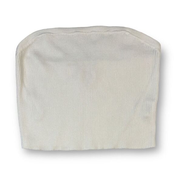 Twine And String Ribbed Crop Top Size Extra Large - Picture 1 of 6